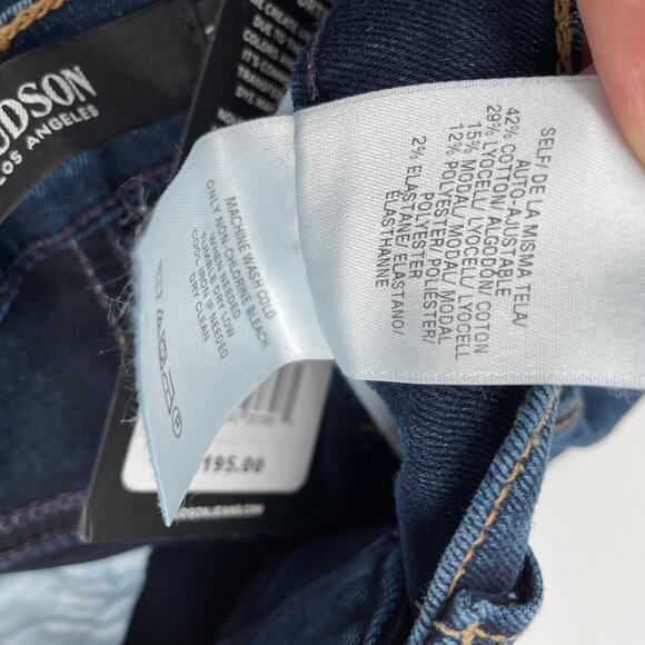 HUDSON JEANS NWT Barbara Ankle Skinny Denim in Baltic Wash // 25 - Picture 11 of 11